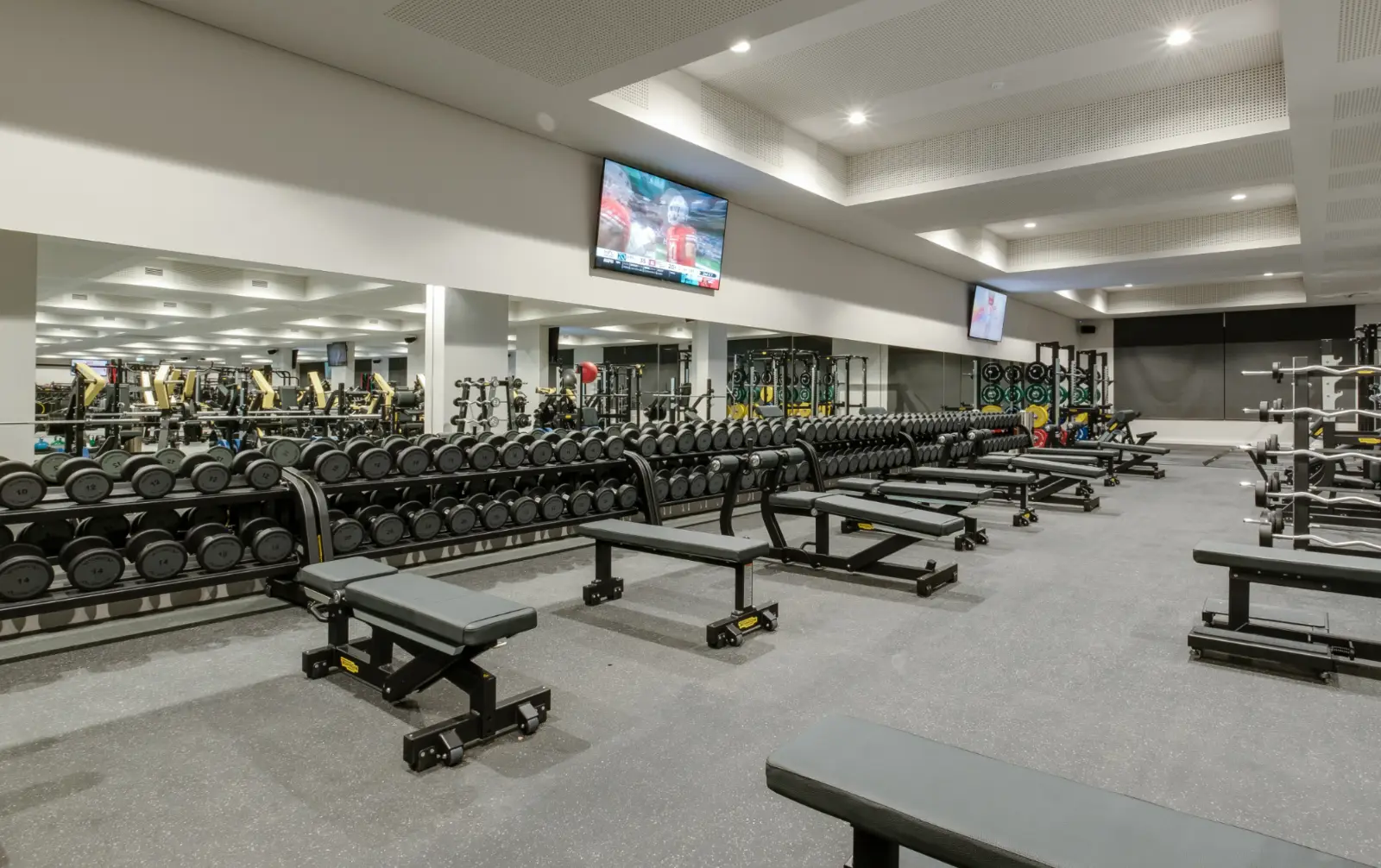 Craigie Leisure Centres - Gym weights area